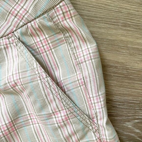 Volcom pink plaid bermuda shorts - Picture 6 of 12